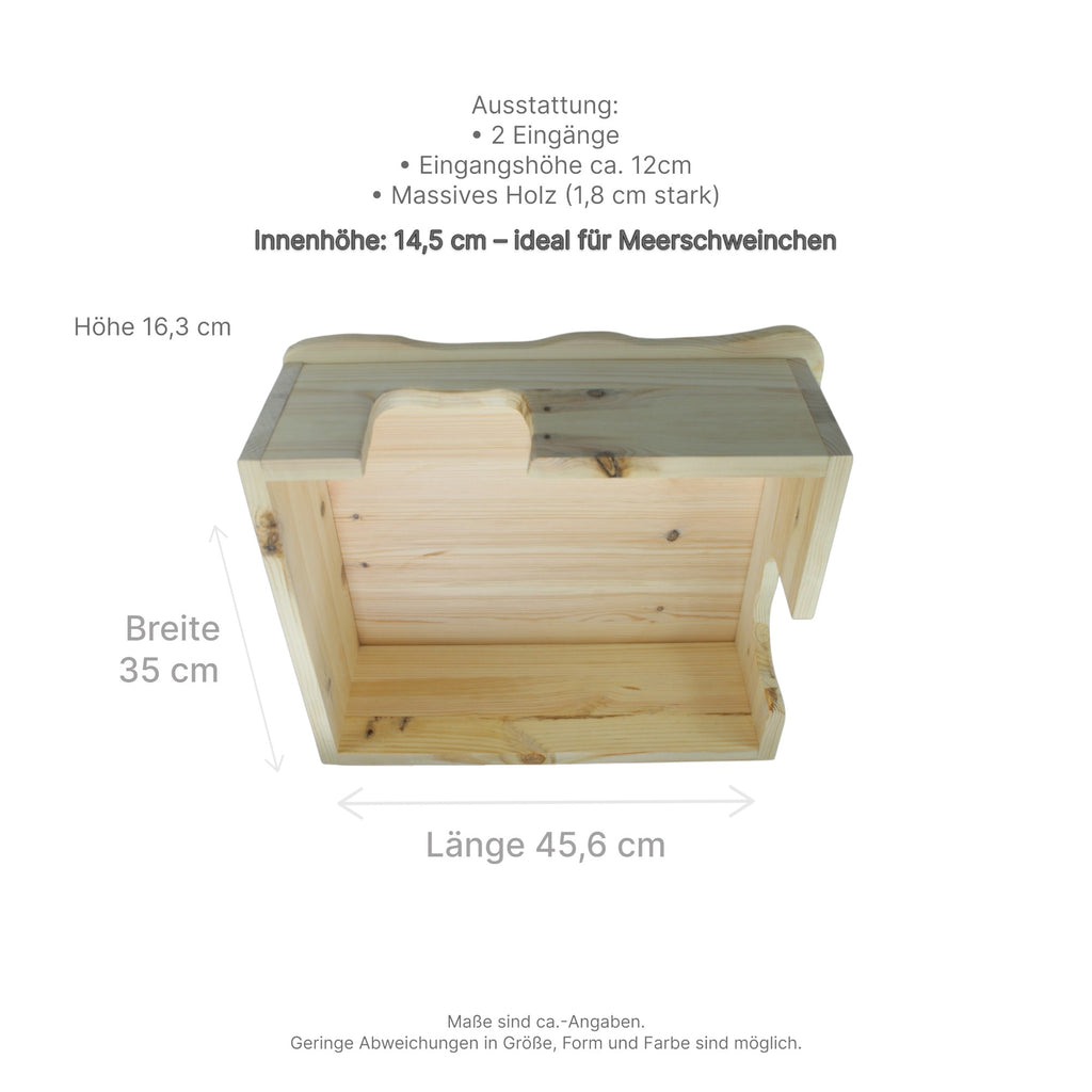 🏢Farmhaus 3.2 – Geräumiges Eckhaus für deine Meerschweinchen