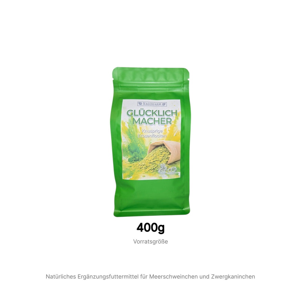 💚 Glücklichmacher – Knusprige Erbsenflocken - Nachfüllbeutel (Refill)