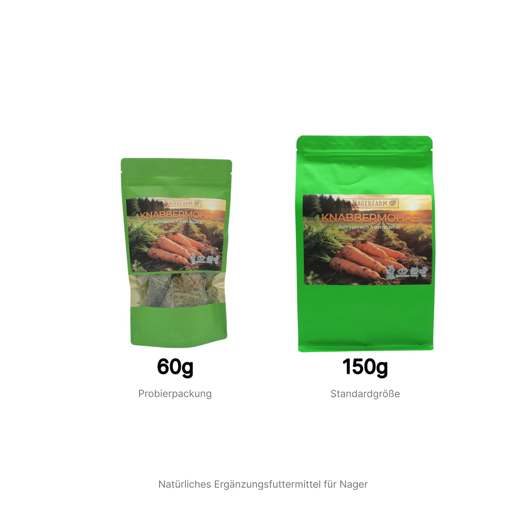 🥕Knabbermöhre – Rohfaserreiche Knabberbeschäftigung