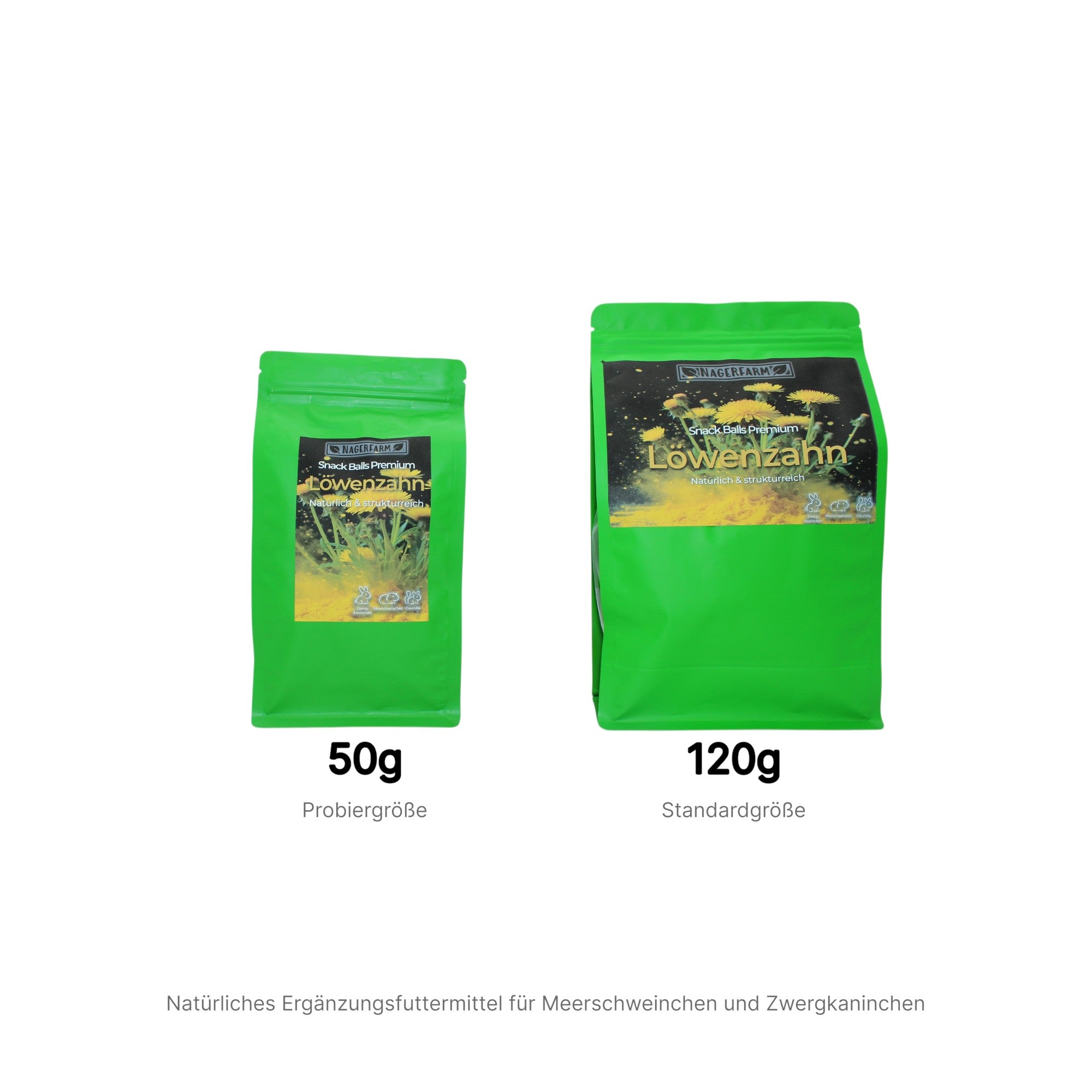 🌼Snack Balls Premium Löwenzahn – Heu-Snack für Meerschweinchen