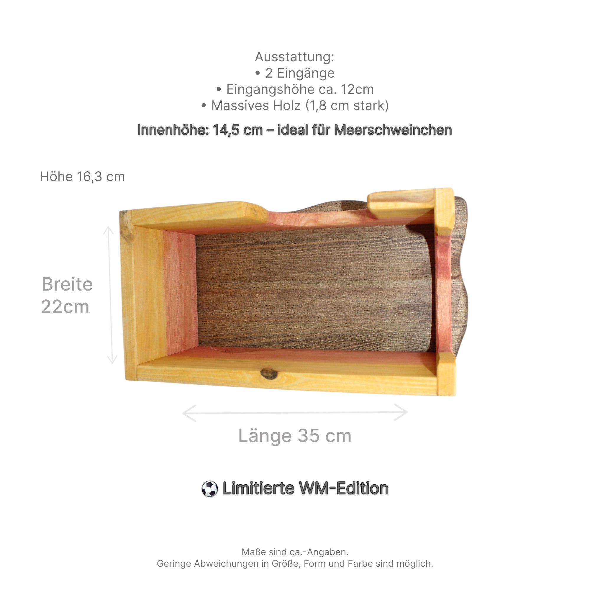 🐹⚽ WM-Eckhaus Deutschland Edition „Heimspiel“