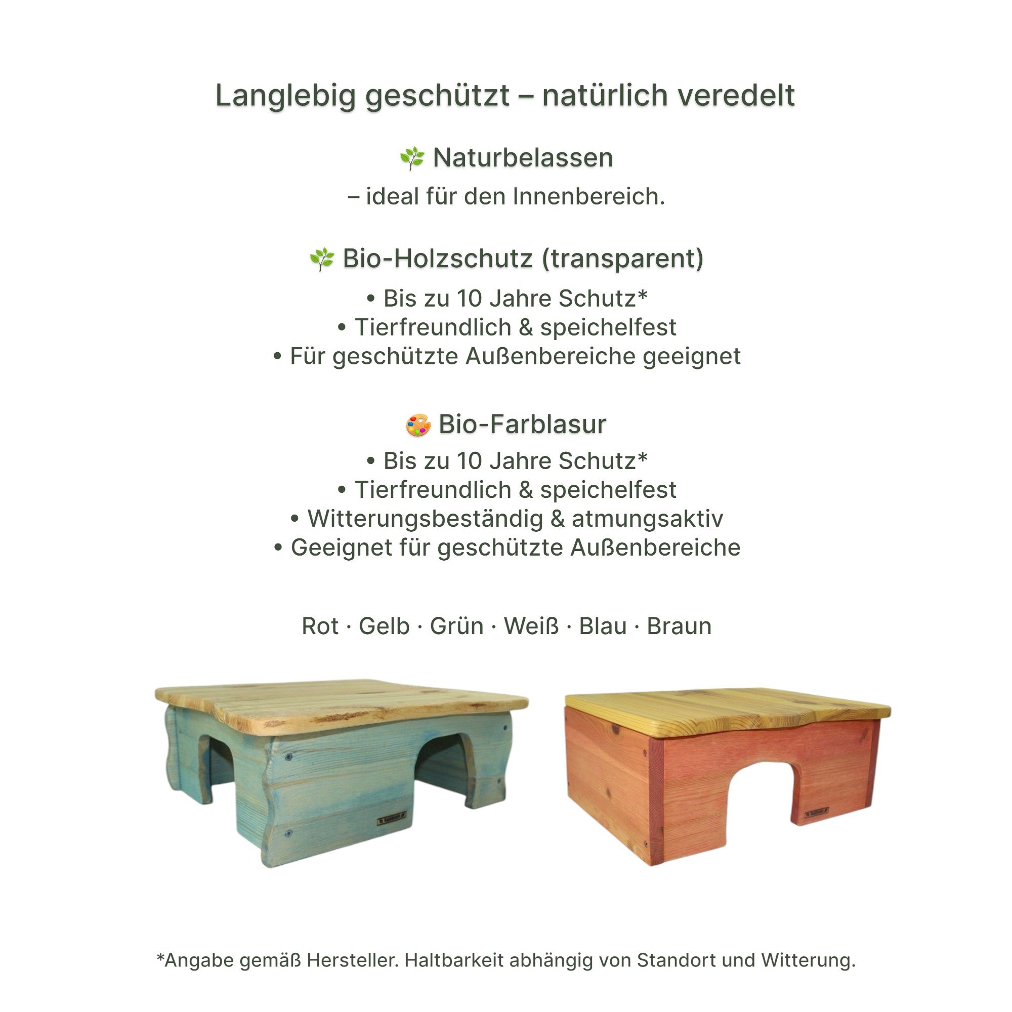 🐹 Farmhaus 1.0 – Gemütliches Schlafhäuschen für Meerschweinchen