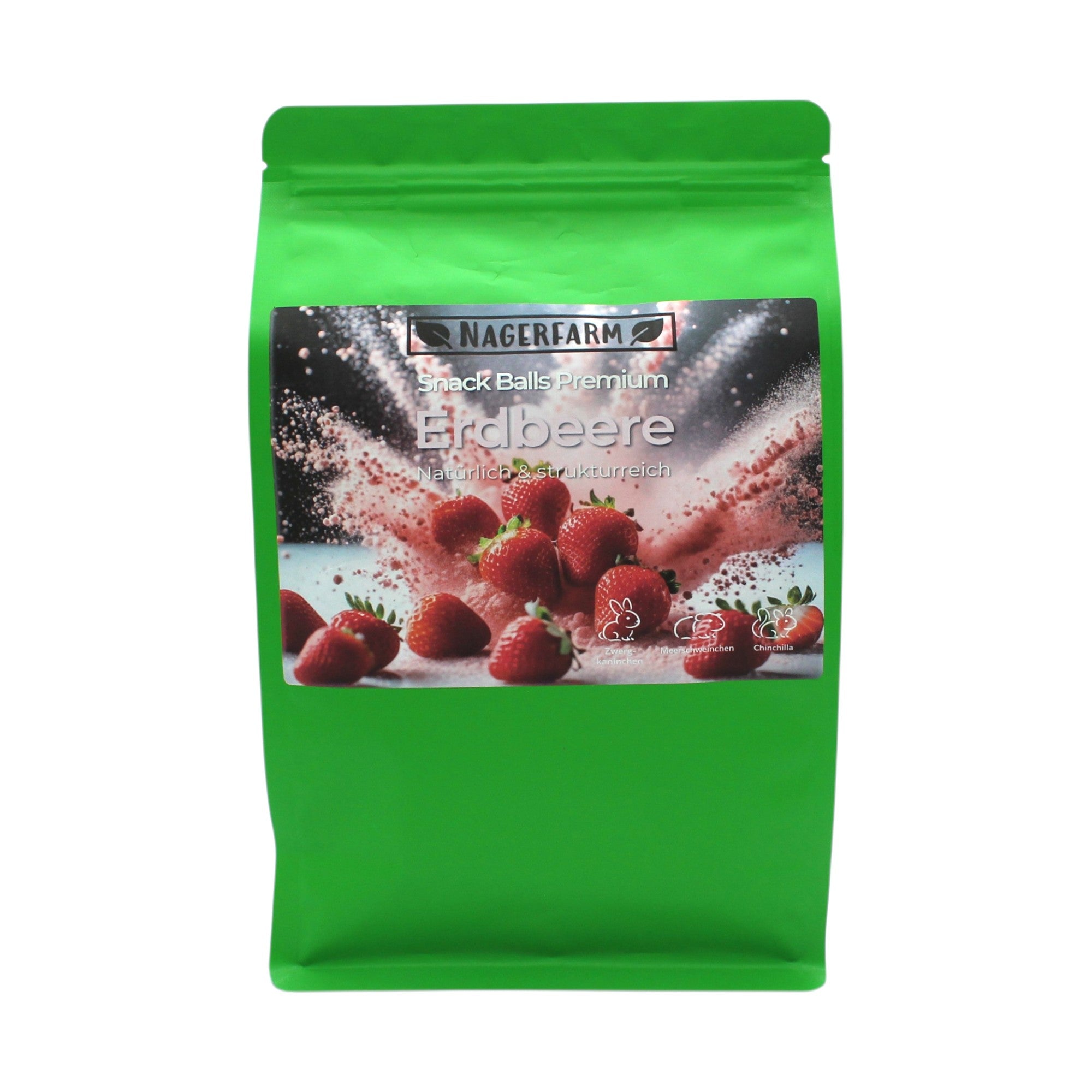 🍓Snack Balls Premium – Aardbei – kleine traktaties