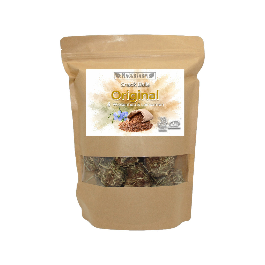 Snack Balls Original – Snack naturel au foin pour cochons d’Inde