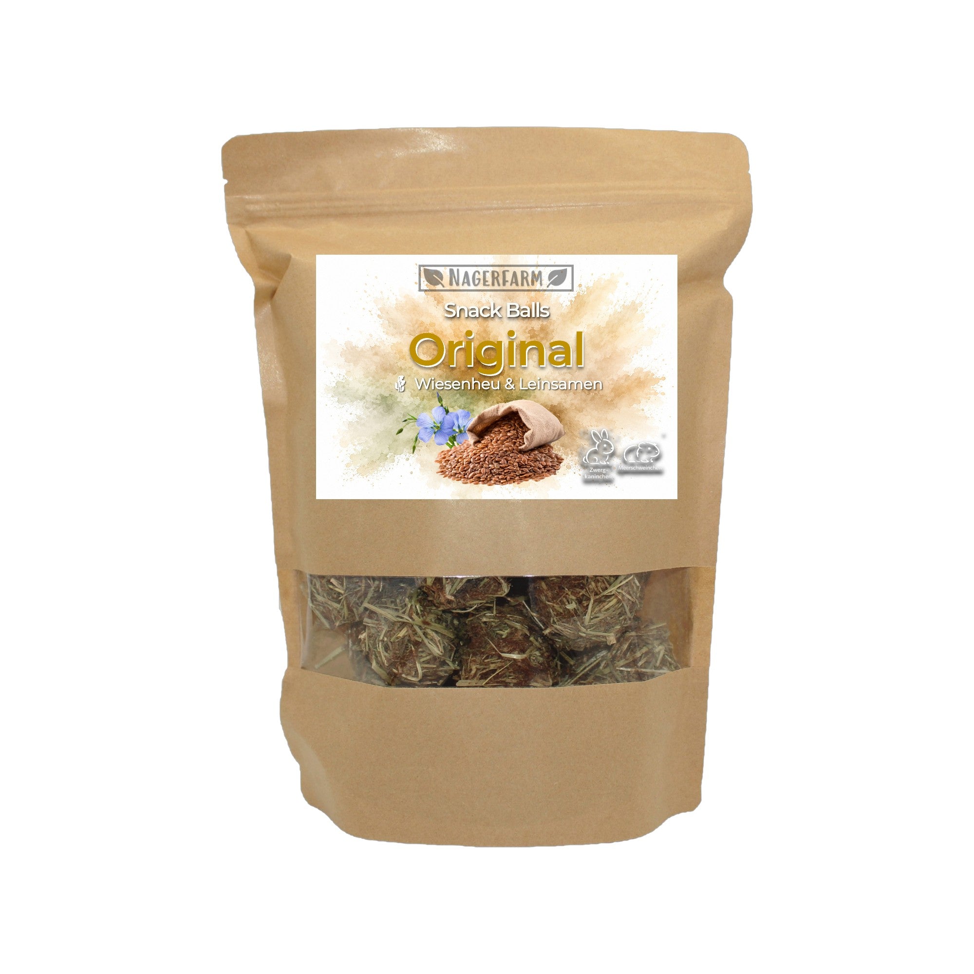 Snack Balls Original – Natural Hay Snack for Guinea Pigs