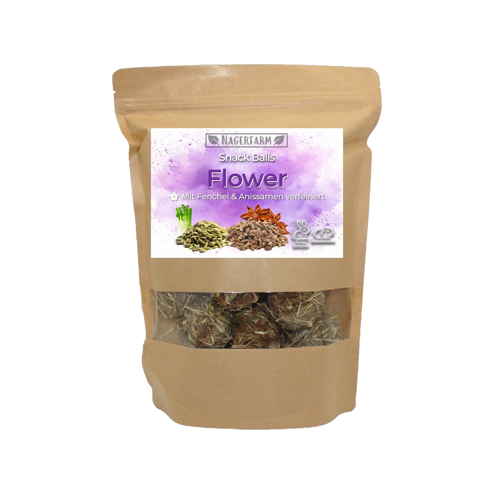 Snack Balls Seeds Flower – Natural Hay Snack for Guinea Pigs