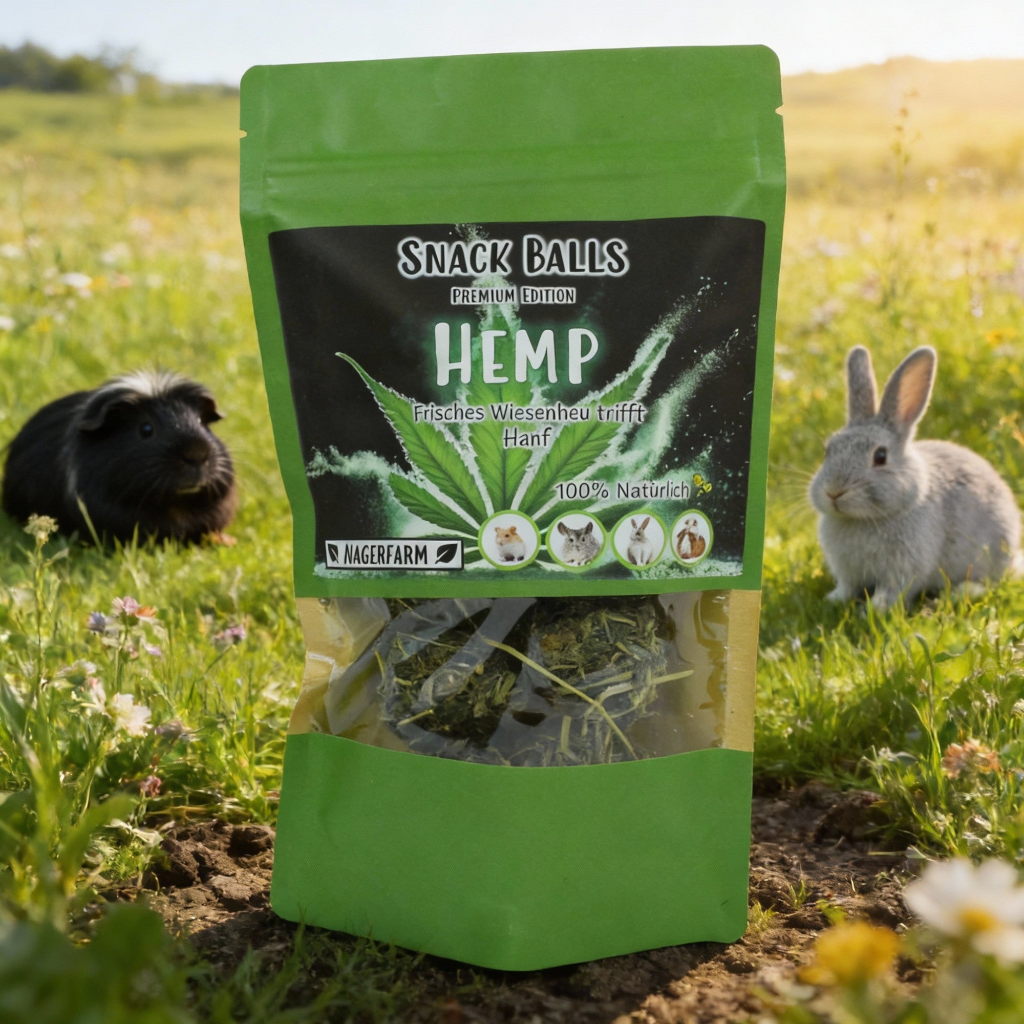 🌿Snack Balls Premium – Hanf - kleine Leckerbissen