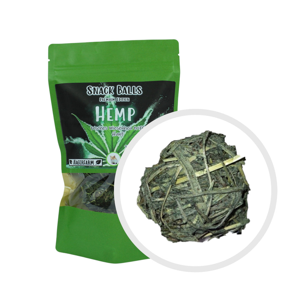 🌿Snack Balls Premium – Hanf - kleine Leckerbissen