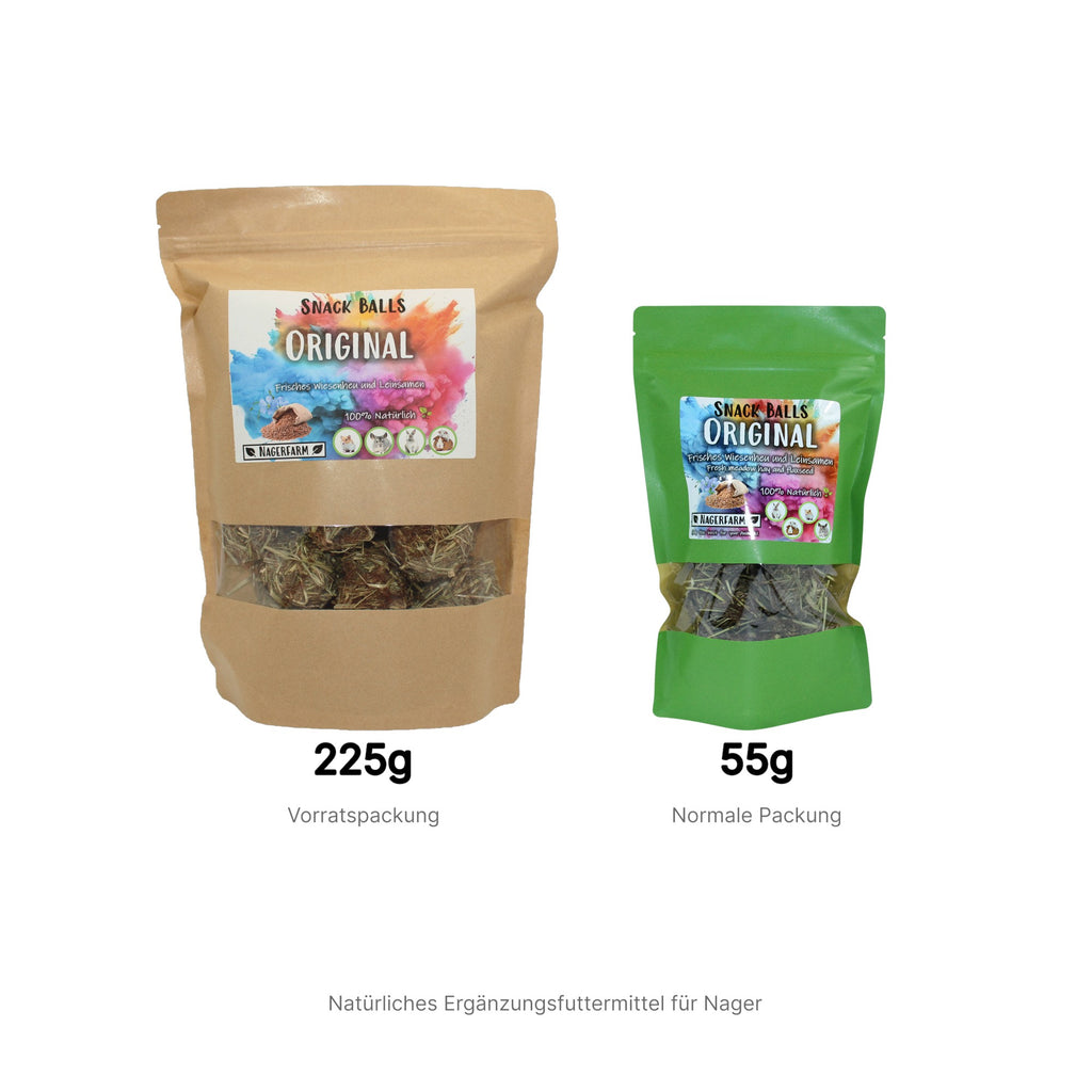 🟢 Snack Balls Original – Glücklichmacher für Meerschweinchen
