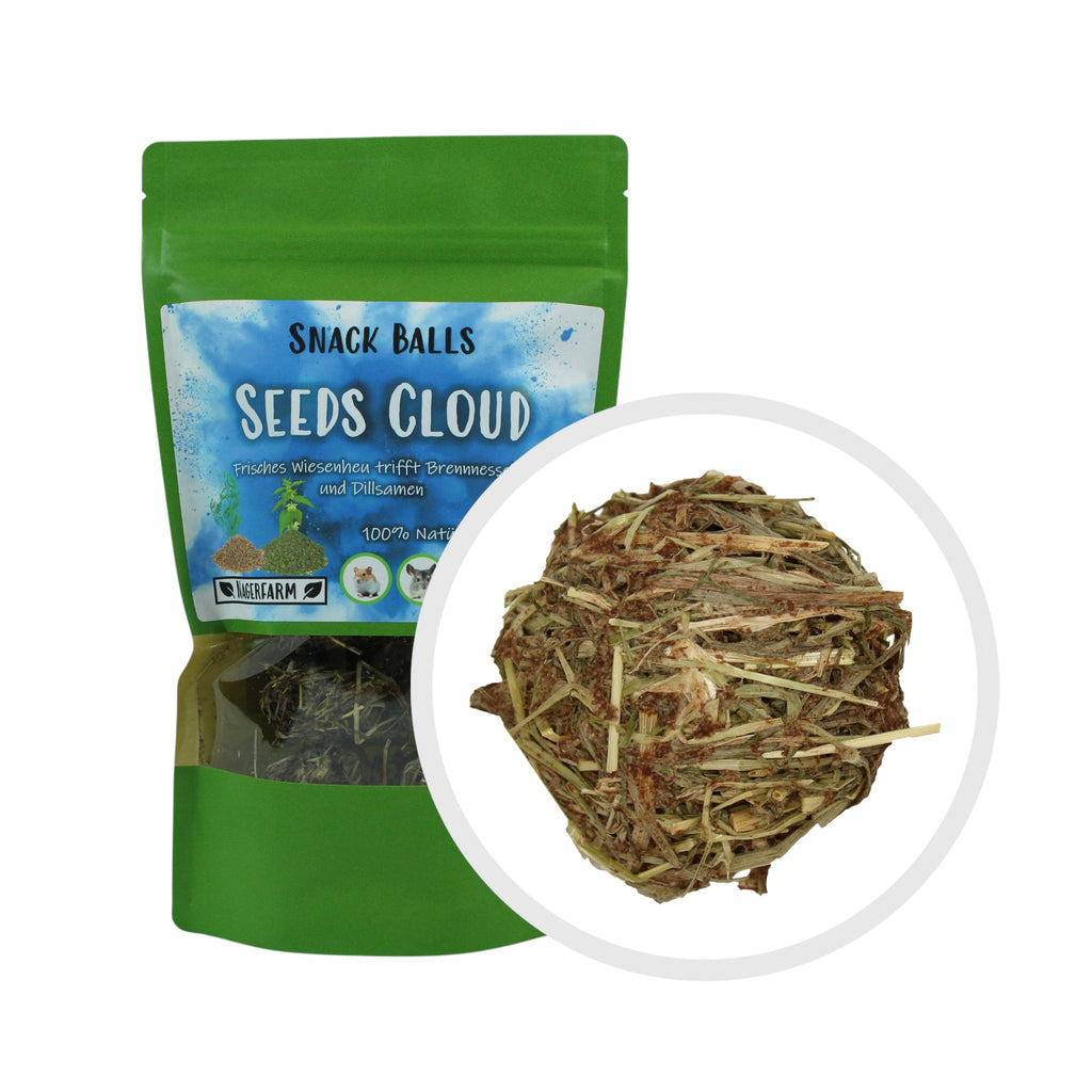 🔵 Snack Balls Seeds Cloud – Superfood-Snack für Meerschweinchen