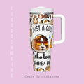 💕 Trend-Trinkflasche Just a Girl who loves Guinea Pigs