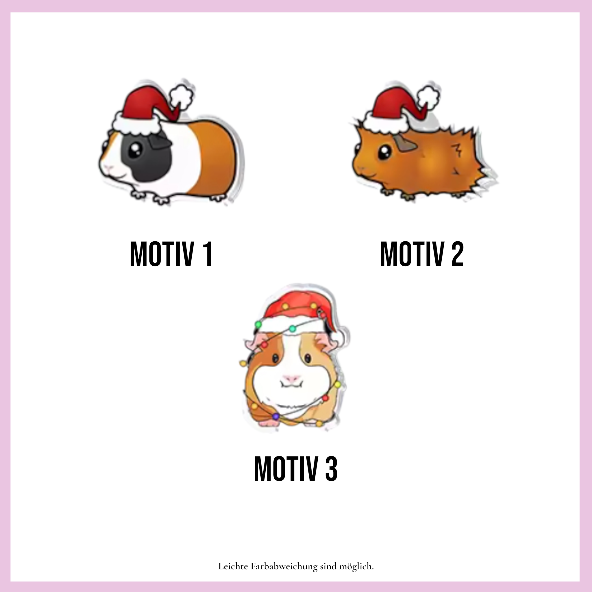 🎄✨ Xmas Ohrstecker – Süße weihnachtliche Ohrringe für Meerifans