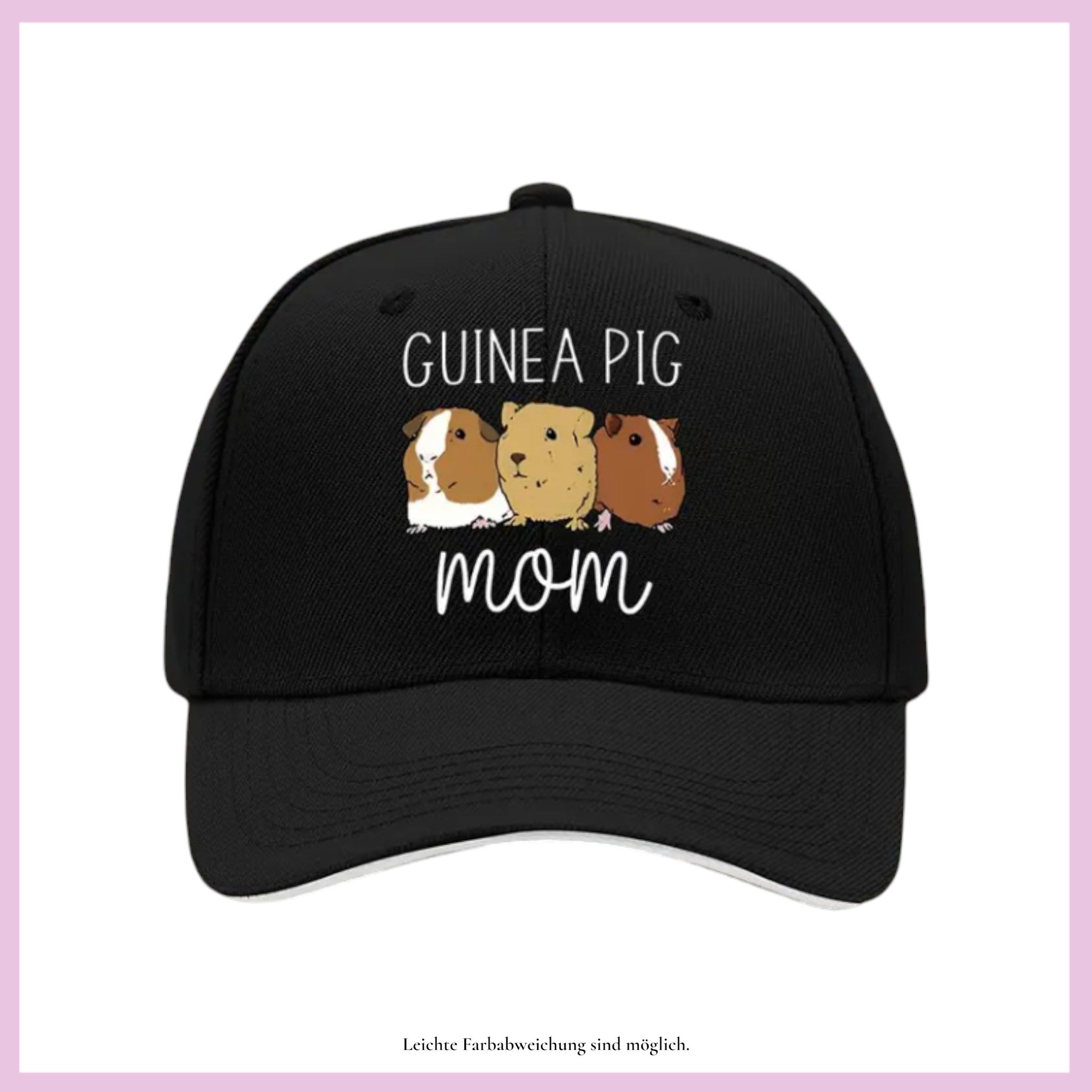 🧢 Basecap „Urban Style“ – Für alle, die Meerschweinchen & Mode lieben!