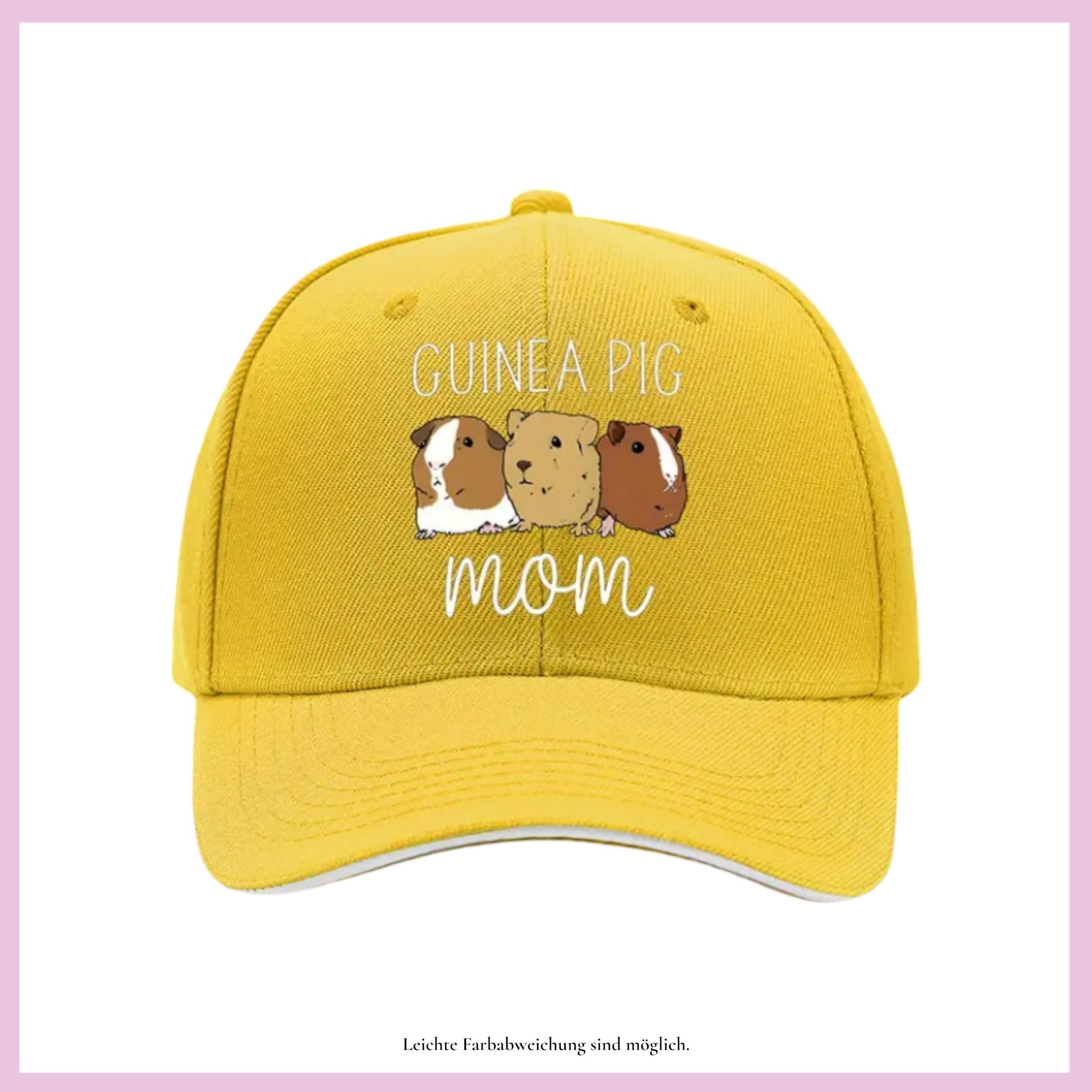 🧢 Basecap „Urban Style“ – Für alle, die Meerschweinchen & Mode lieben!