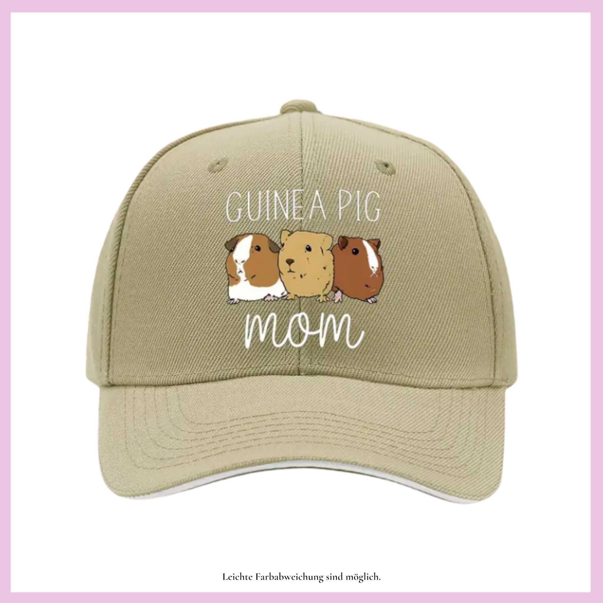 🧢 Basecap „Urban Style“ – Für alle, die Meerschweinchen & Mode lieben!