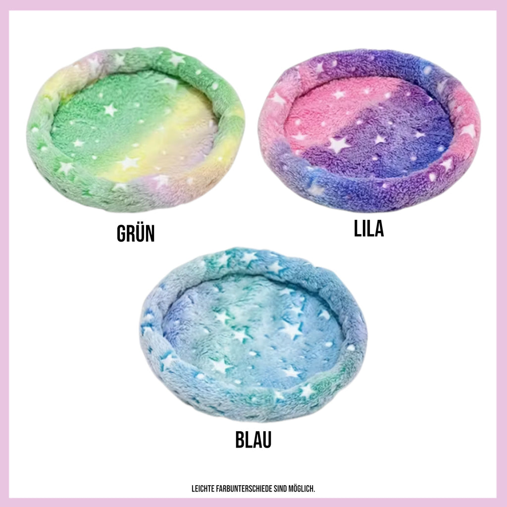 ⭐ Sternenbettchen – Rundes Kuschelbettchen zum Einkuscheln für deine Meerschweinchen
