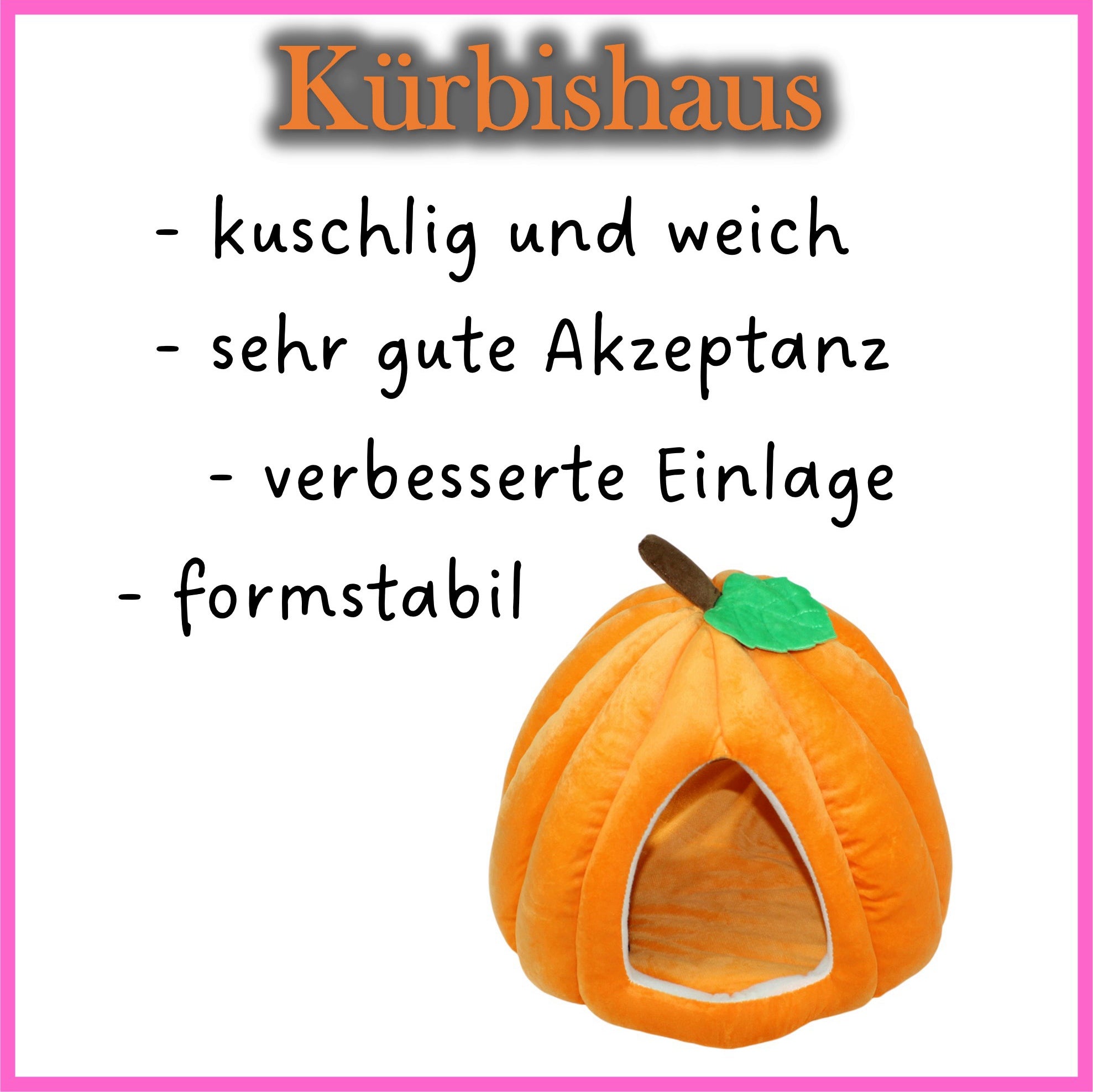 🏠🎃 Pumpkin House – The cuddle paradise for your guinea pigs