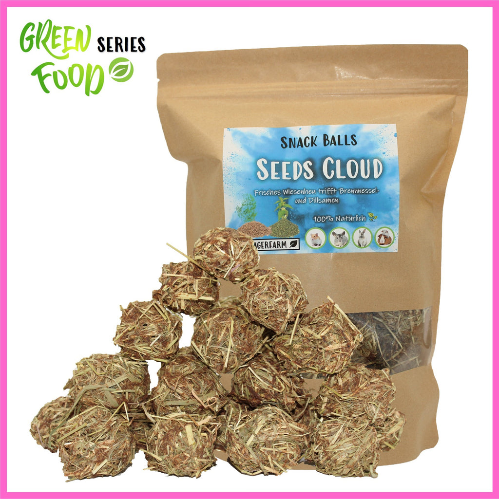 🔵 Snack Balls Seeds Cloud – Superfood-Snack für Meerschweinchen