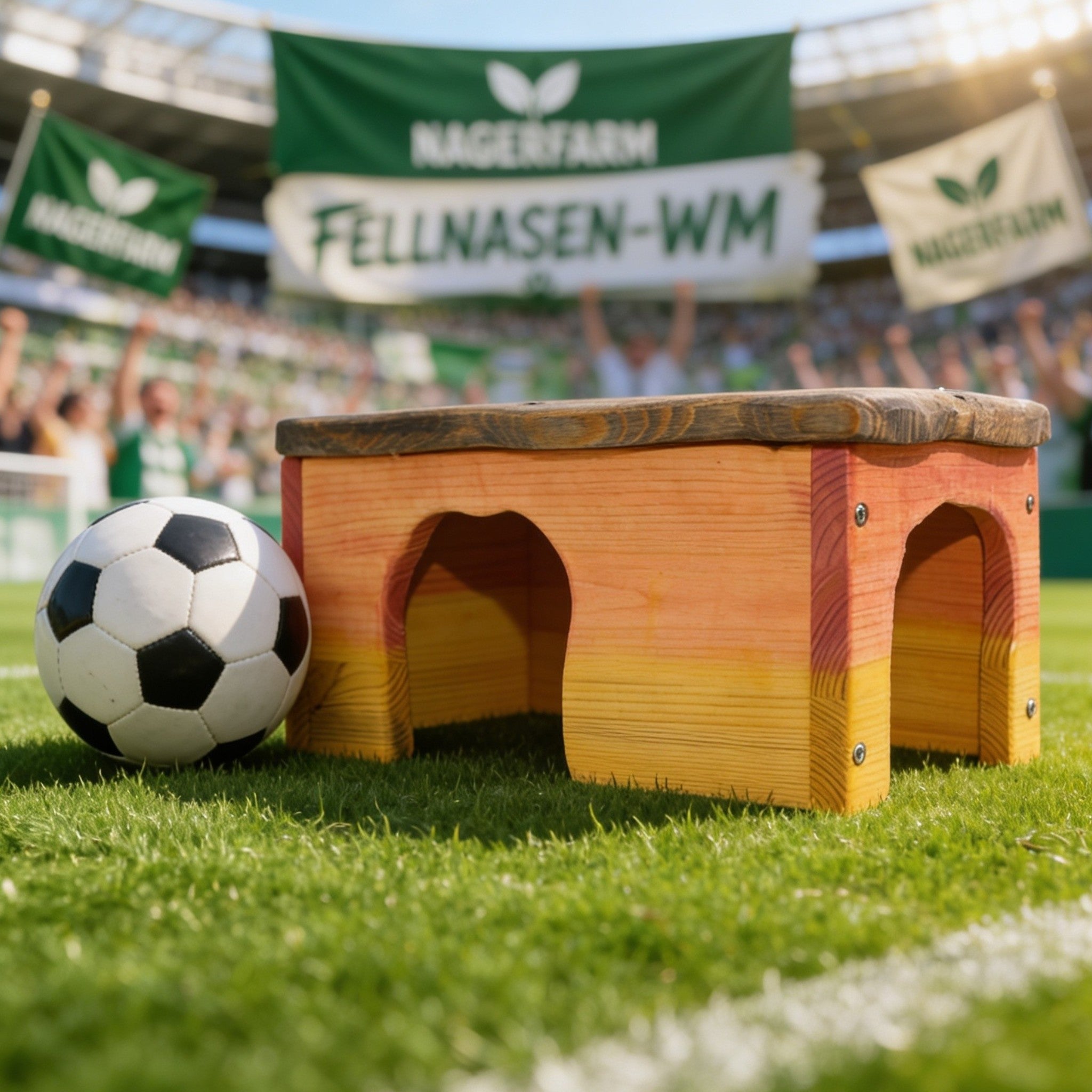 🐹⚽ WM-Eckhaus Deutschland Edition „Heimspiel“
