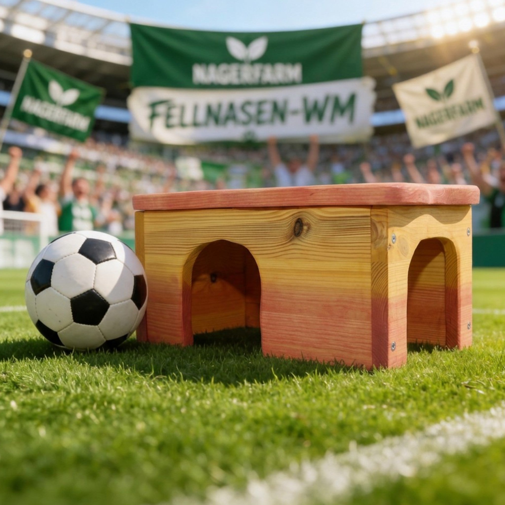 🐹⚽ WM-Eckhaus Spanien Edition „Fiesta“