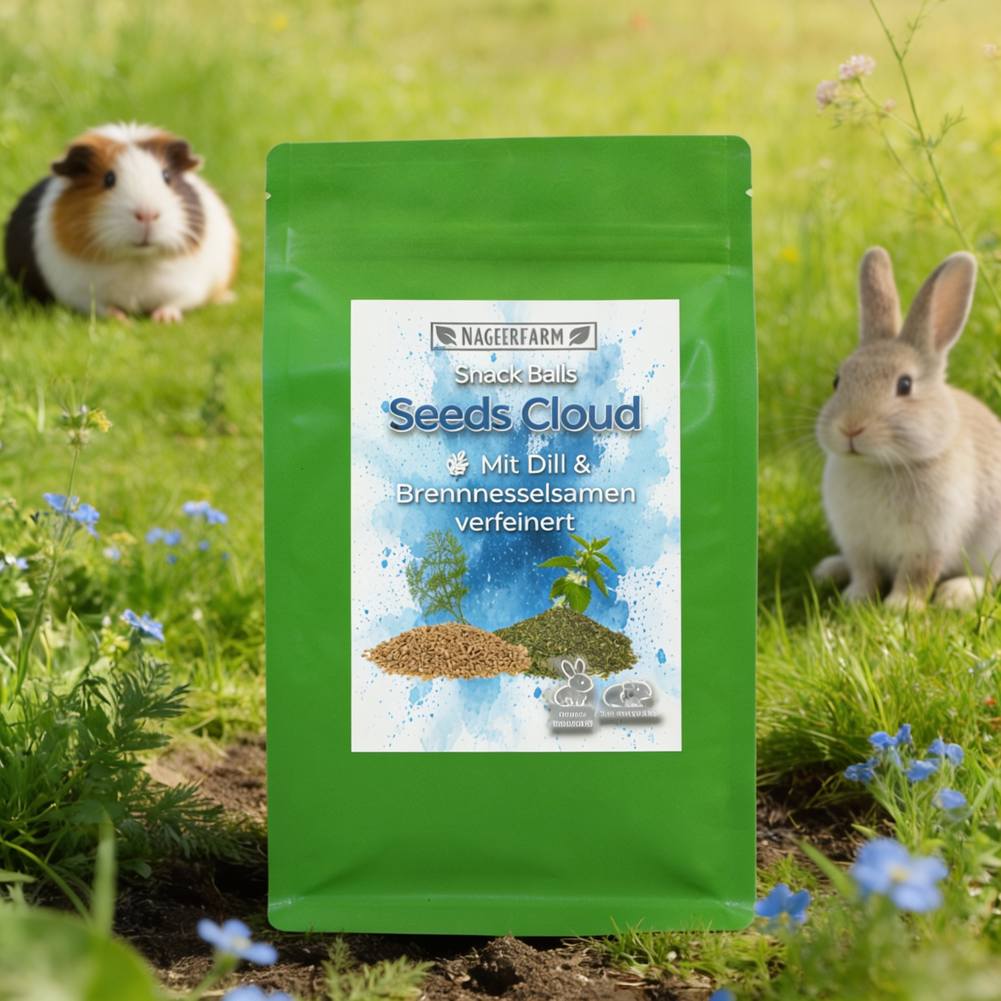 Snack Balls Seeds Cloud – Natural Hay Snack for Guinea Pigs
