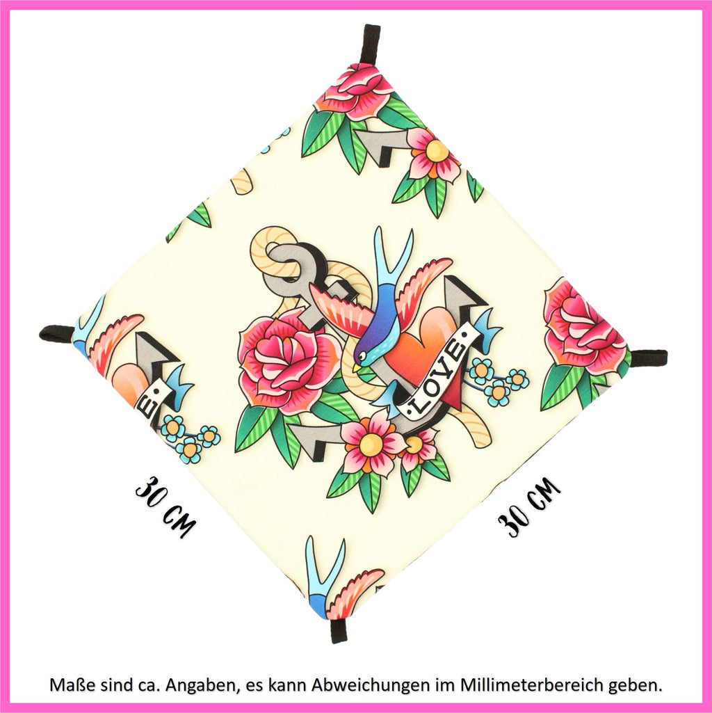 ⚓ Hängematte „Ahoy Tattoo“ – Kuschelplatz mit maritimem Flair