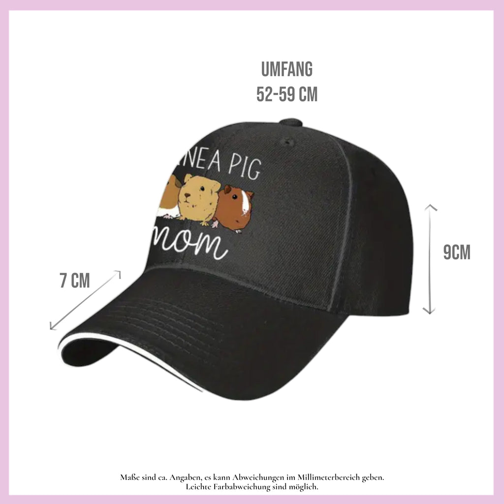🧢 Basecap „Urban Style“ – Für alle, die Meerschweinchen & Mode lieben!