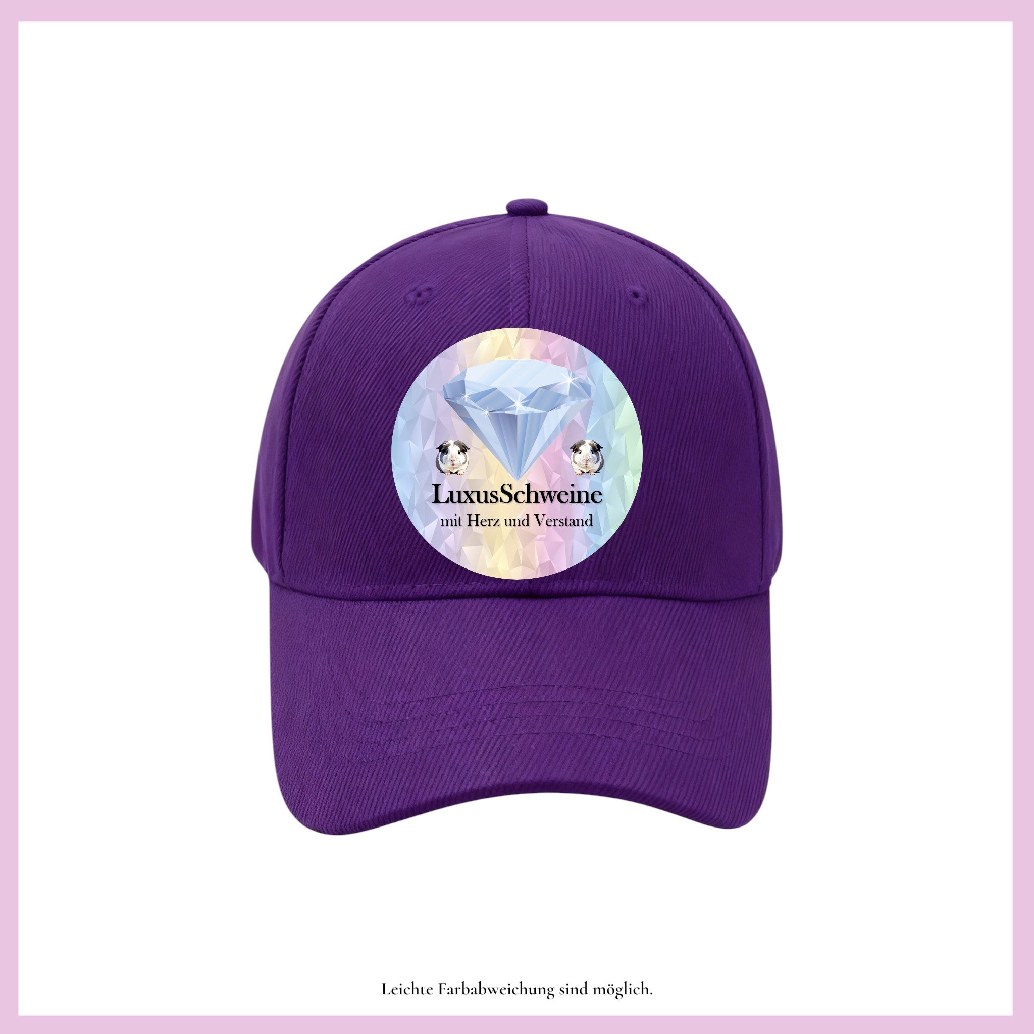 🧢 Basecap „LuxusSchweine Edition“ – Zeig, wofür dein Herz schlägt