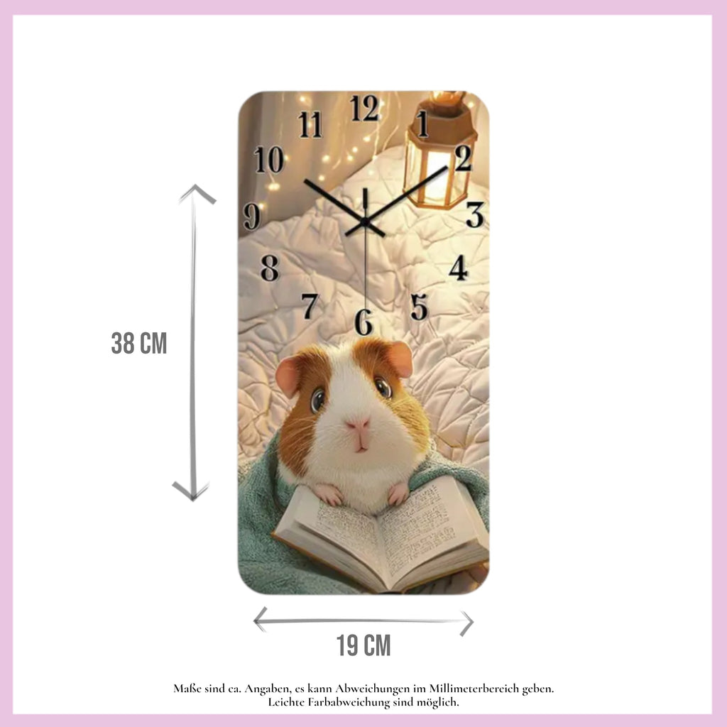 🕰️ Wanduhr „Lesezeit“ – Charmante Uhr für dein Zuhause