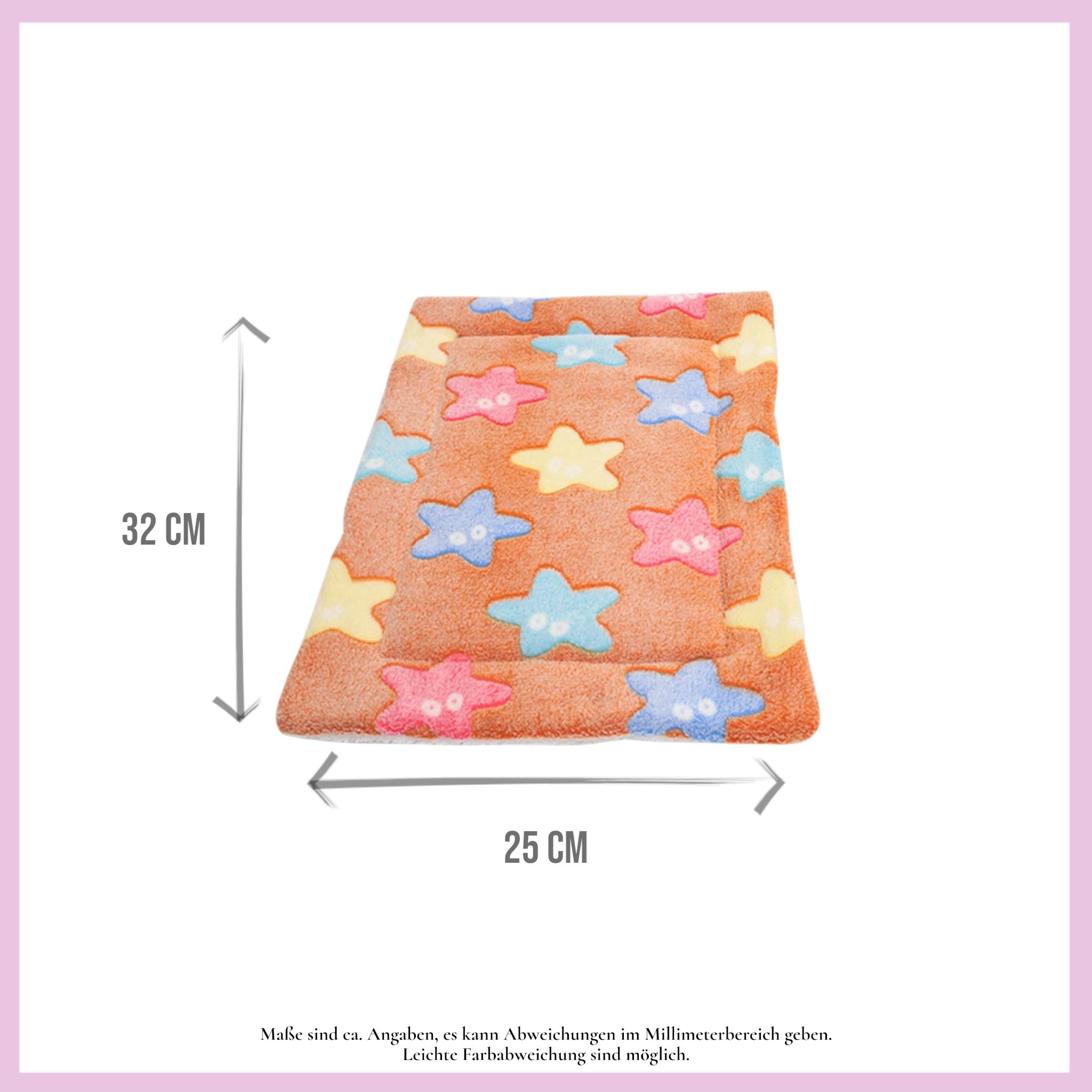 ⭐ Kuschelbett „Seestern“ – Verspielter Lieblingsplatz für deine Meerschweinchen