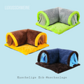 🏠 Eck-Waschanlage – Kuschelplatz für Meerschweinchen