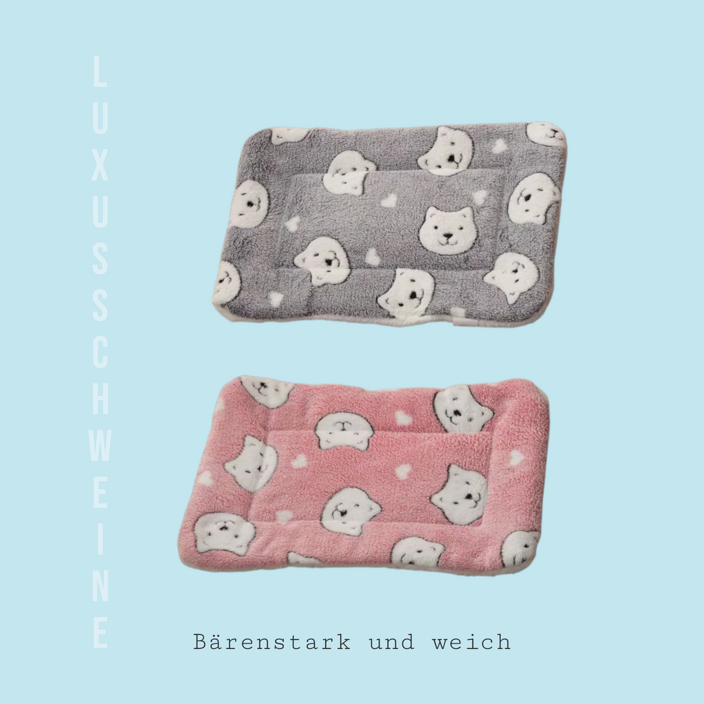 🐻 Bärenstark – Kuschelig & Weich – Gemütliches Kuschelbett für deine Meerschweinchen