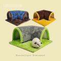 🏰🐹 Ecktunnel für Meerschweinchen – Kuschelversteck mit Stil!