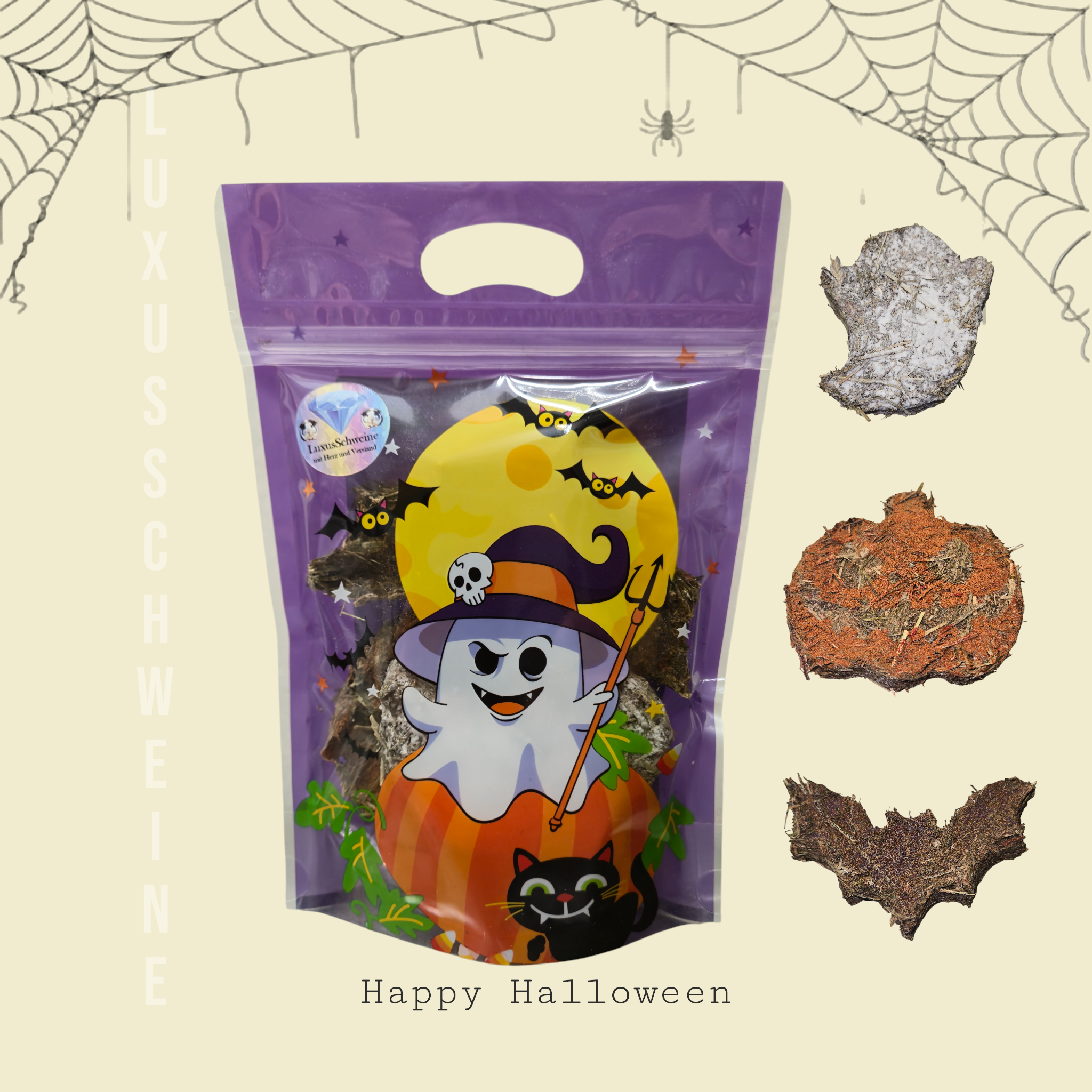 🎃 Schrecklich-schöne Halloween Cookies für Meerschweinchen