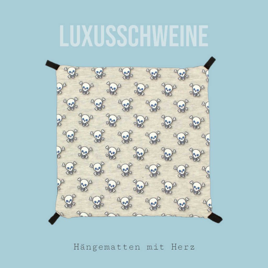 💀Hängematte Totenkopf💀– Lieblingsplatz für kleine Rebellen mit Flauschfaktor