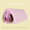 🌸🚿 Waschanlage Rosa – Kuschel-Oase in Rosé für deine Meerschweinchen!