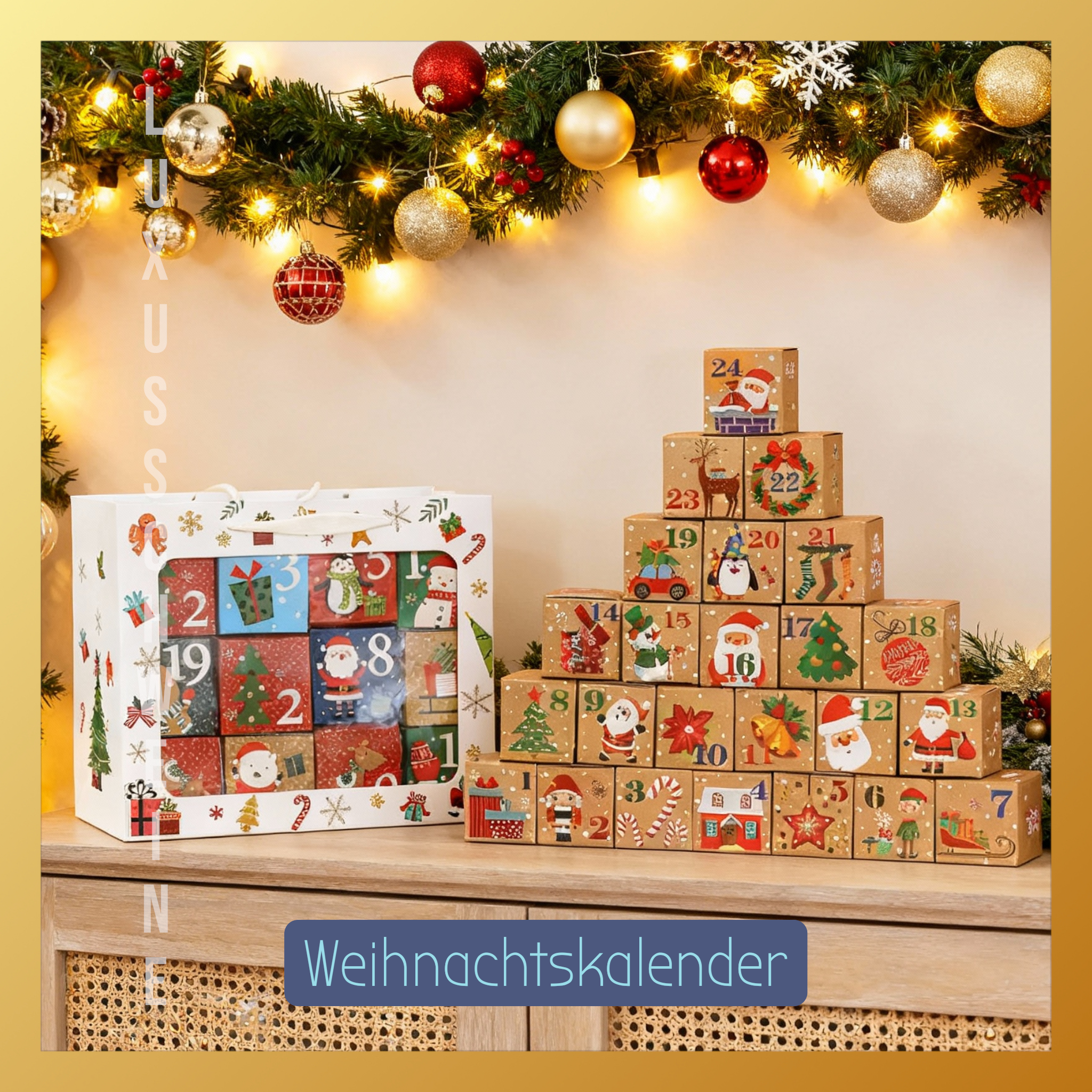 🎁 Weihnachtskalender für Dich & Deine Meerschweinchen – 24 Tage voller Freude 🎅