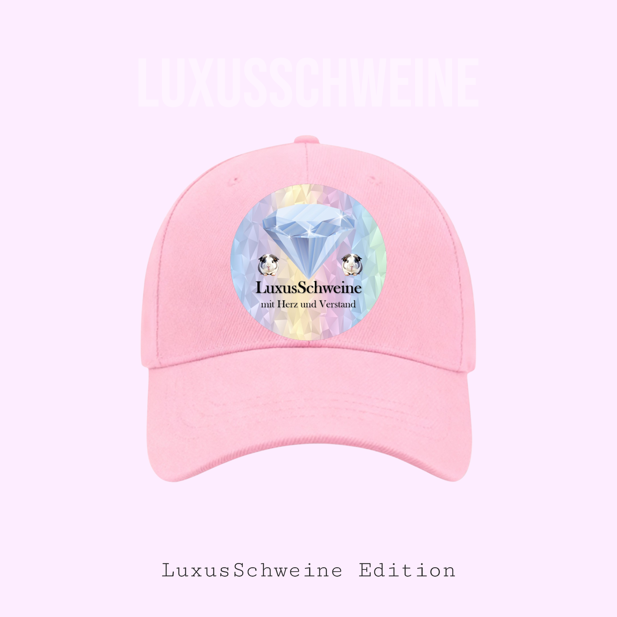 🧢 Basecap „LuxusSchweine Edition“ – Zeig, wofür dein Herz schlägt