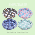 ❤️ Herzbettchen – Rundes Kuschelbettchen für deine Meerschweinchen