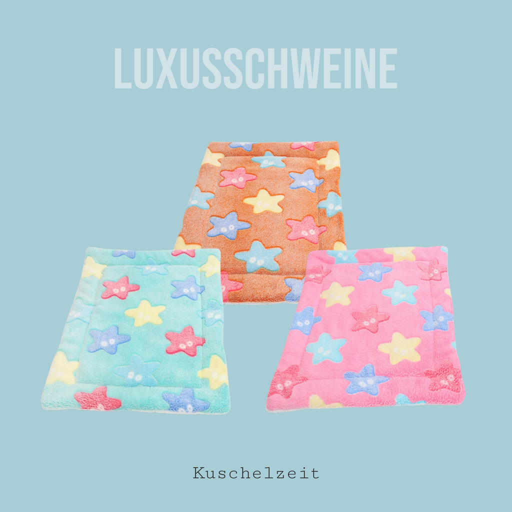 ⭐ Kuschelbett „Seestern“ – Verspielter Lieblingsplatz für deine Meerschweinchen