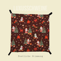 🎄✨ Weihnachtliche Hängematte – Kuscheltraum in festlichem Rot für deine Meerschweinchen