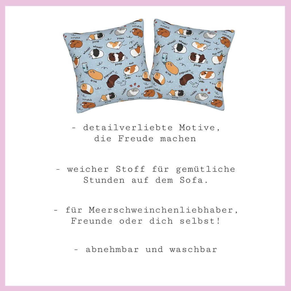 🛋️ Kissen „Meeri Poop Blau“ – Der humorvolle Hingucker für dein Zuhause