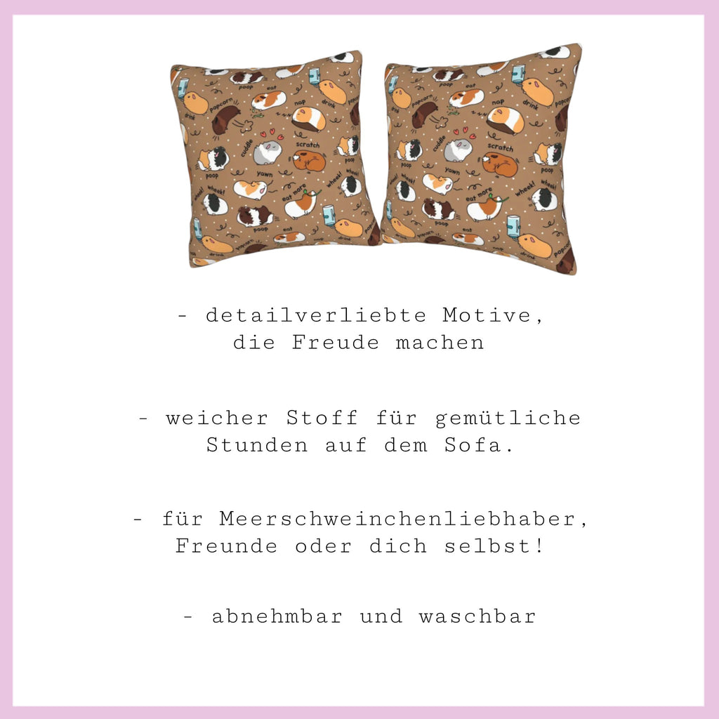 🛋️ Kissen „Meeri Poop Braun“ – Der humorvolle Hingucker für dein Zuhause