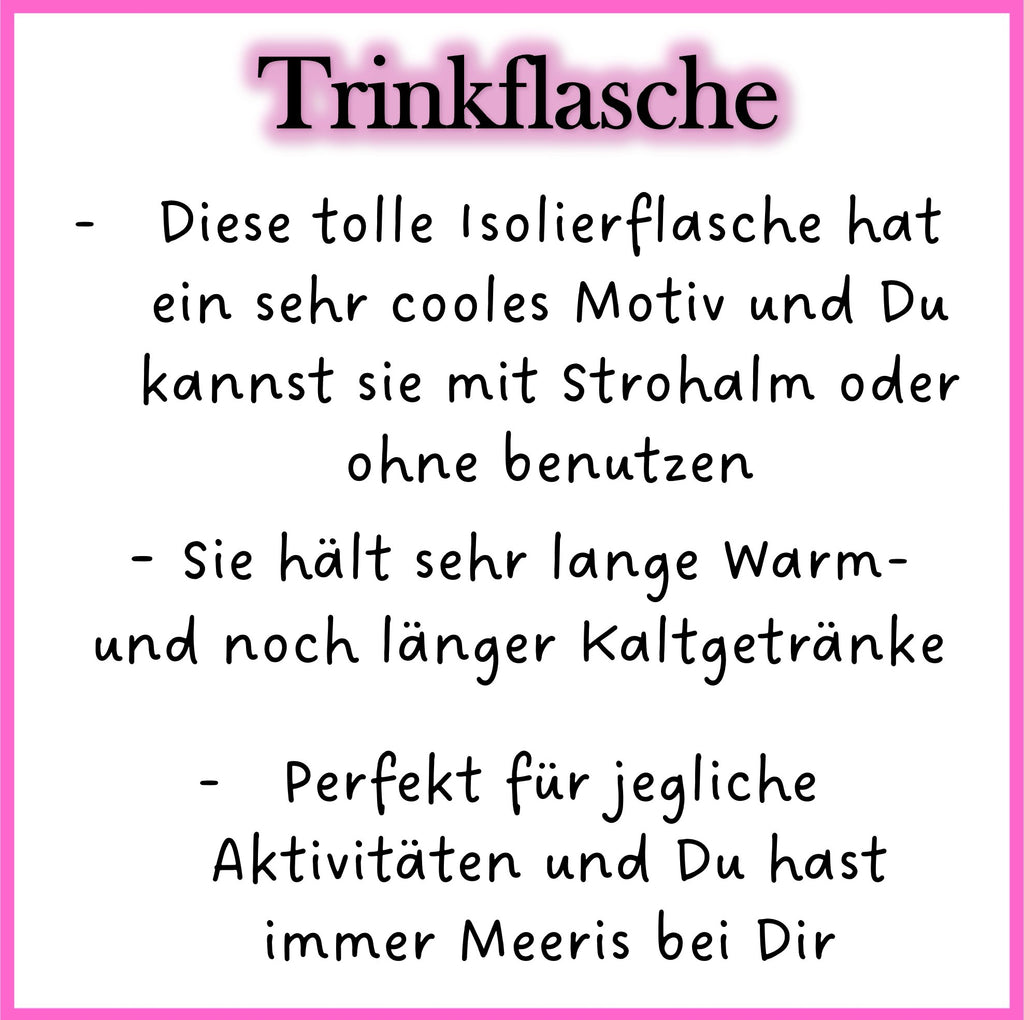 🎂 Trinkflasche „Geburtstags-Meeri“ – süßer Becher für jeden Tag