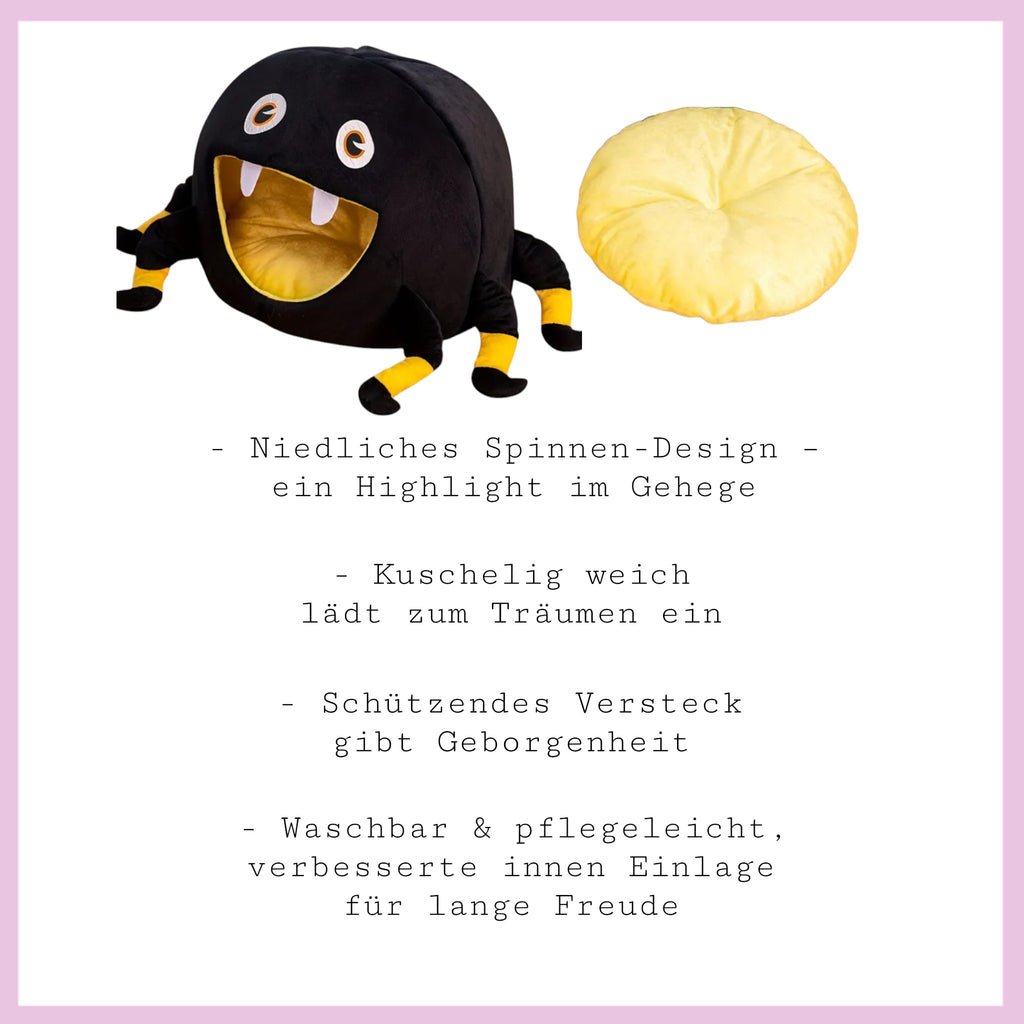 🕸️ Spinnenhaus – Das Kuschelparadies für deine Meerschweinchen